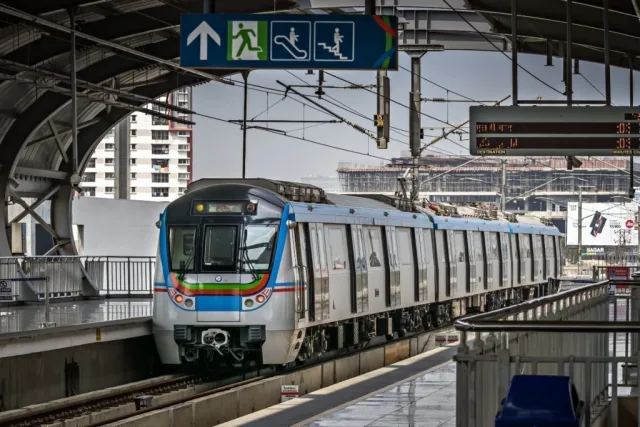 Gachibowli-Metro-Station Gachibowli Hyderabad