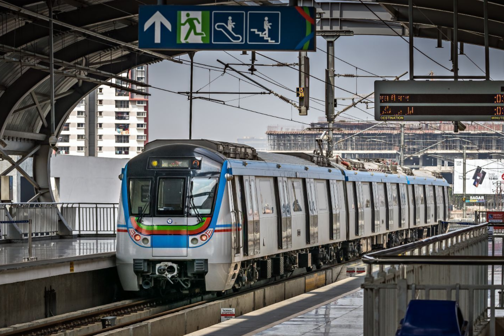 Madhapur-Metro-Station Madhapur Hyderabad