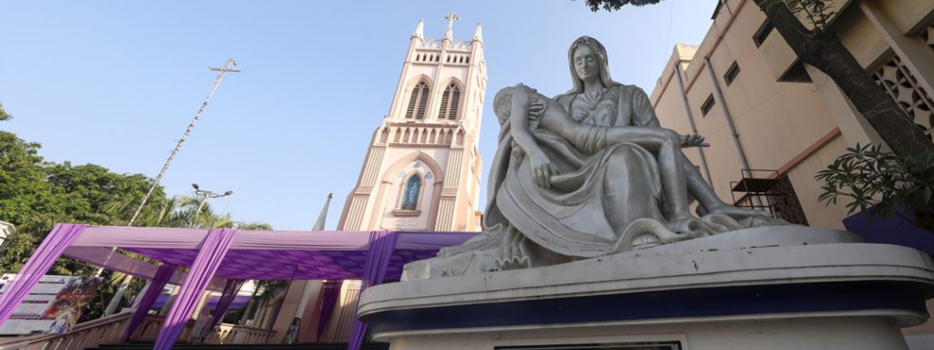 Nonprofit and NGO website design in Hyderabad — St. Mary's Church, Secunderabad