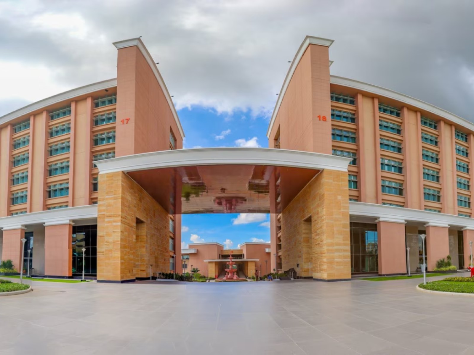 Law firm and consultant website design — Infosys SEZ corporate campus, Gachibowli
