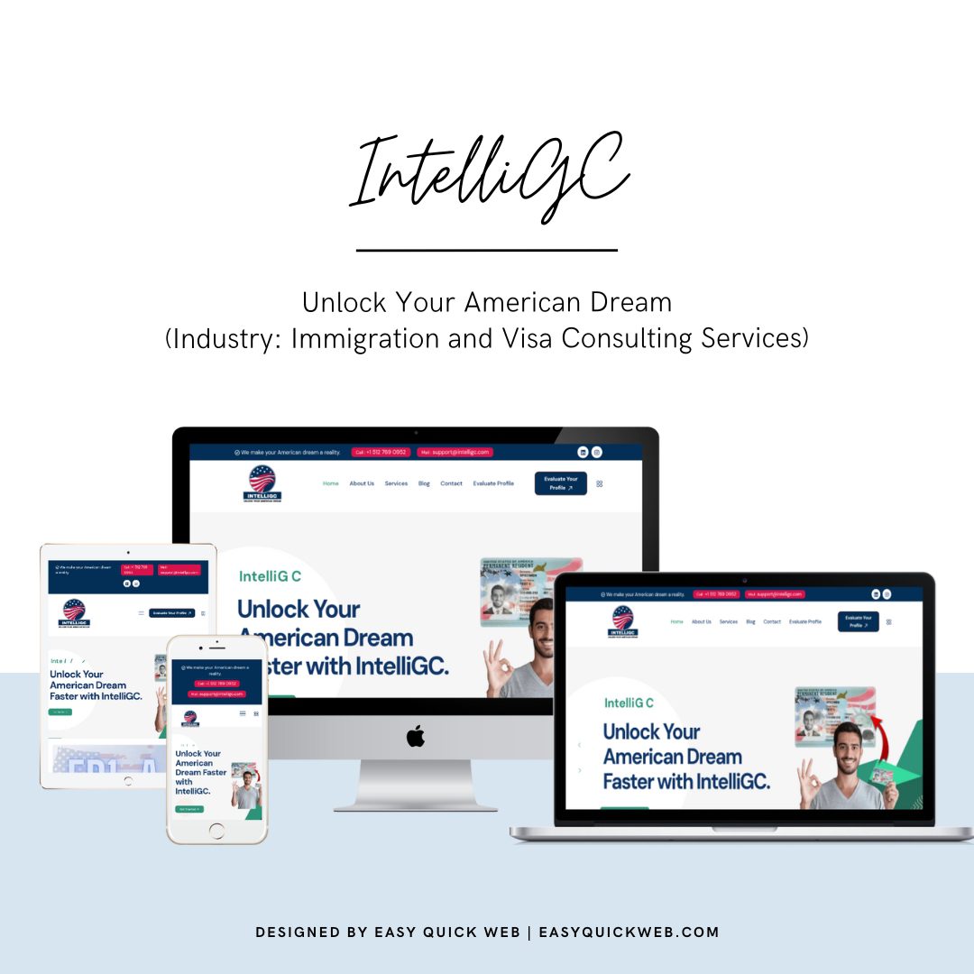 IntelliGC website by EasyQuickWeb