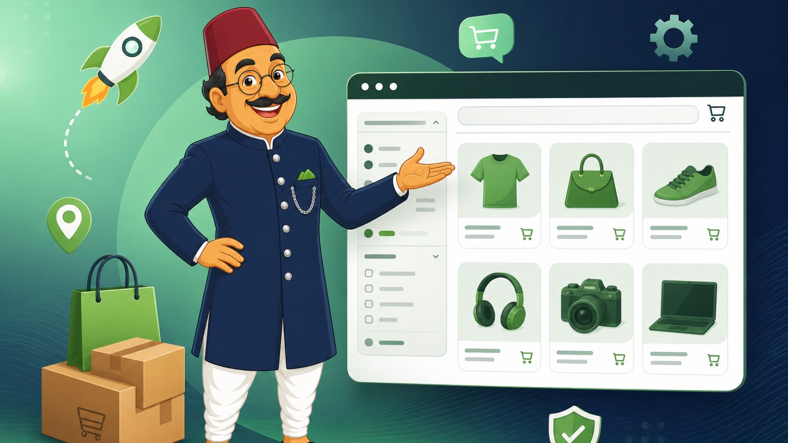ecommerce website development in Hyderabad — EasyQuickWeb