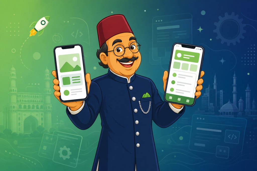 mobile app development company in hyderabad — EasyQuickWeb