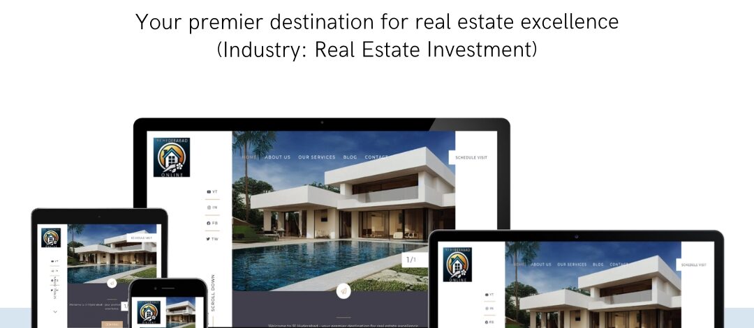 91 Hyderabad luxury real estate website by EasyQuickWeb