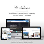 Business Consultancy Website Design for A1 Ventures by EasyQuickWeb