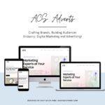 Digital Marketing and Advertising Website Design for ACS Adverts by EasyQuickWeb