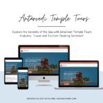 Travel and Tourism Website Design for Antarvedi Temple Tours