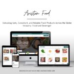 Ariston Food: EasyQuickWeb for Food Industry Website Design