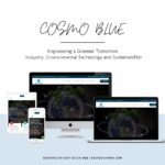 COSMO BLUE: Environmental Technology Website Design