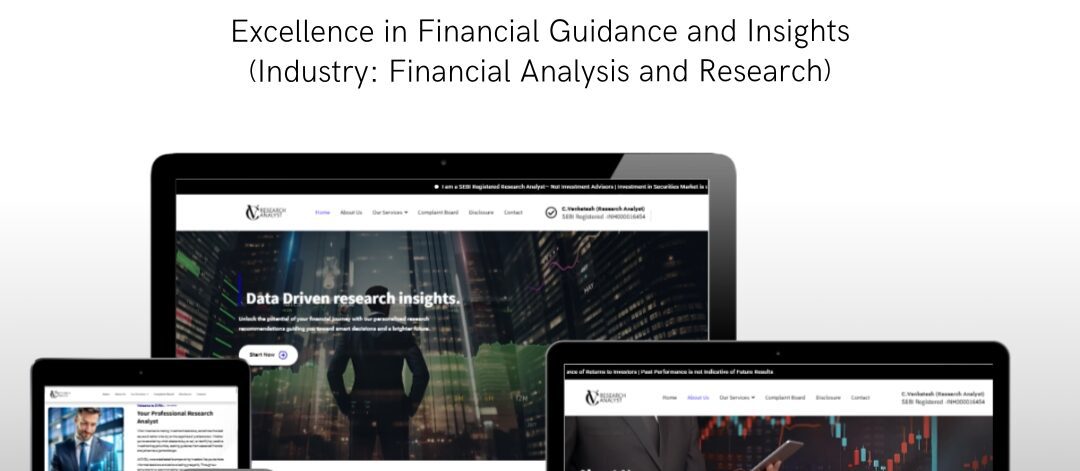 Financial Analysis Website Design by EasyQuickWeb.