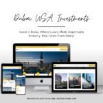 Dubai USA Investments: Luxury Real Estate website Design