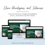 Eline Developers and Interiors: Interior Architecture Website Design