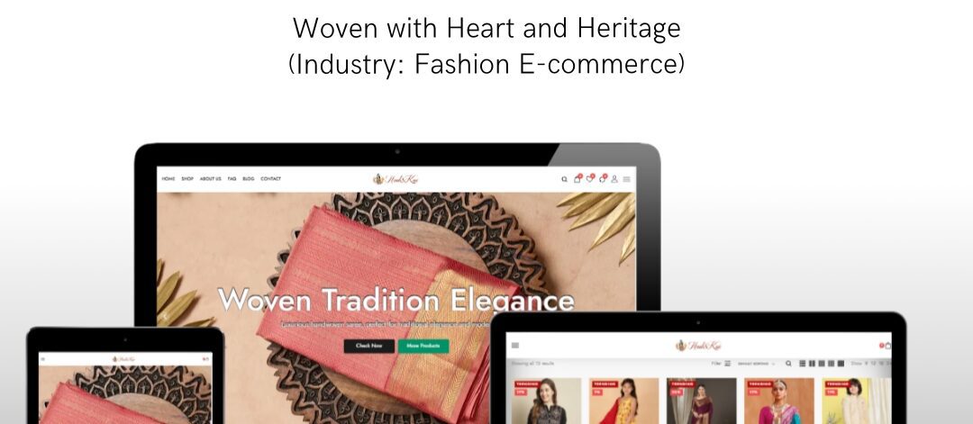 Fashion E-commerce Website by EasyQuickWeb