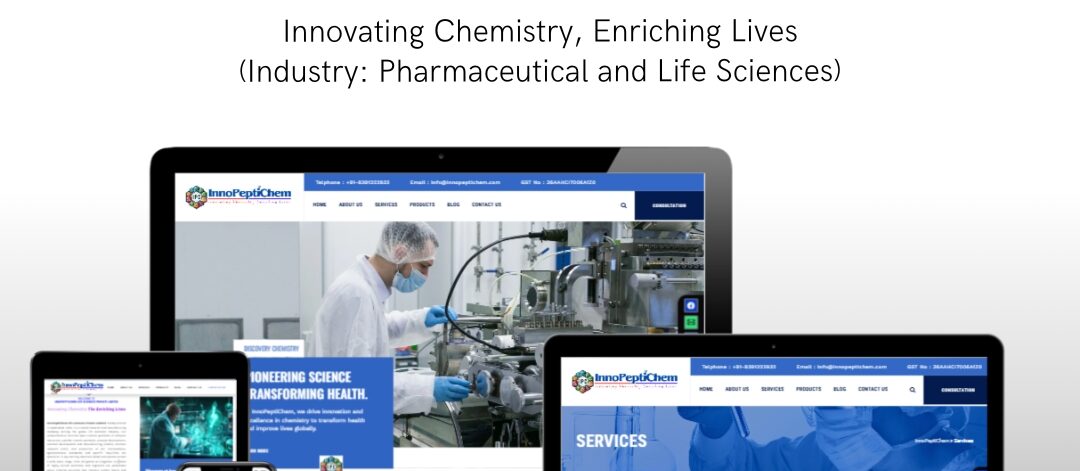 InnoPeptiChem Pharmaceutical web design by EasyQuickWeb.