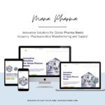 Mana Pharma: Pharmaceutical Manufacturing and Supply Website Design