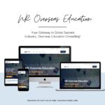 NR Overseas Education: Study Abroad Website Design