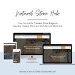 Natural Stone Hub: Premium Natural Stone Website Design