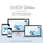 ONTECH Solutions: Trusted IT Services Website Design