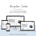 Recycling and Sustainability Website Design by EasyQuickWeb for Recycleon Center