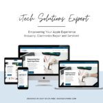 iTech Solutions Expert: Electronics Repair Website Design