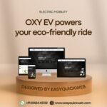 OXY EV: Revolutionary Electric Vehicle Website Design